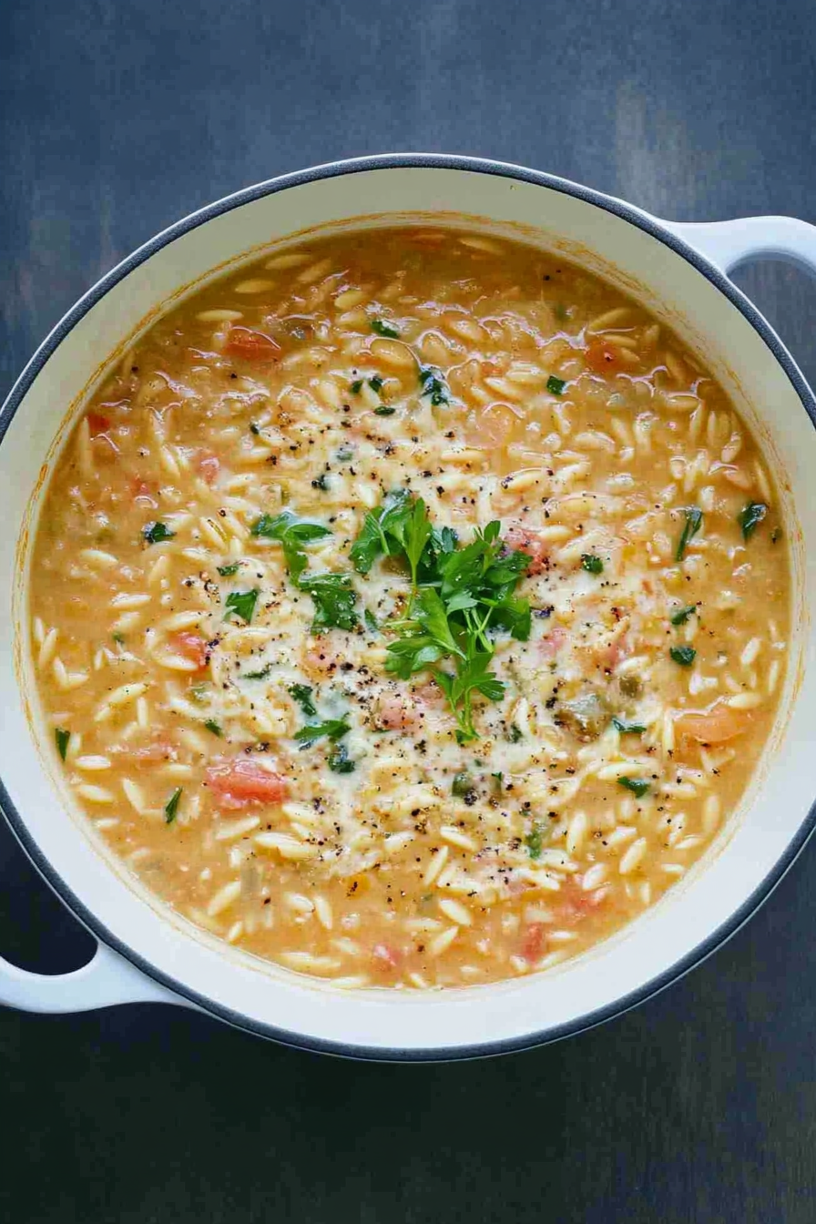 Marry Me Sausage Orzo Soup