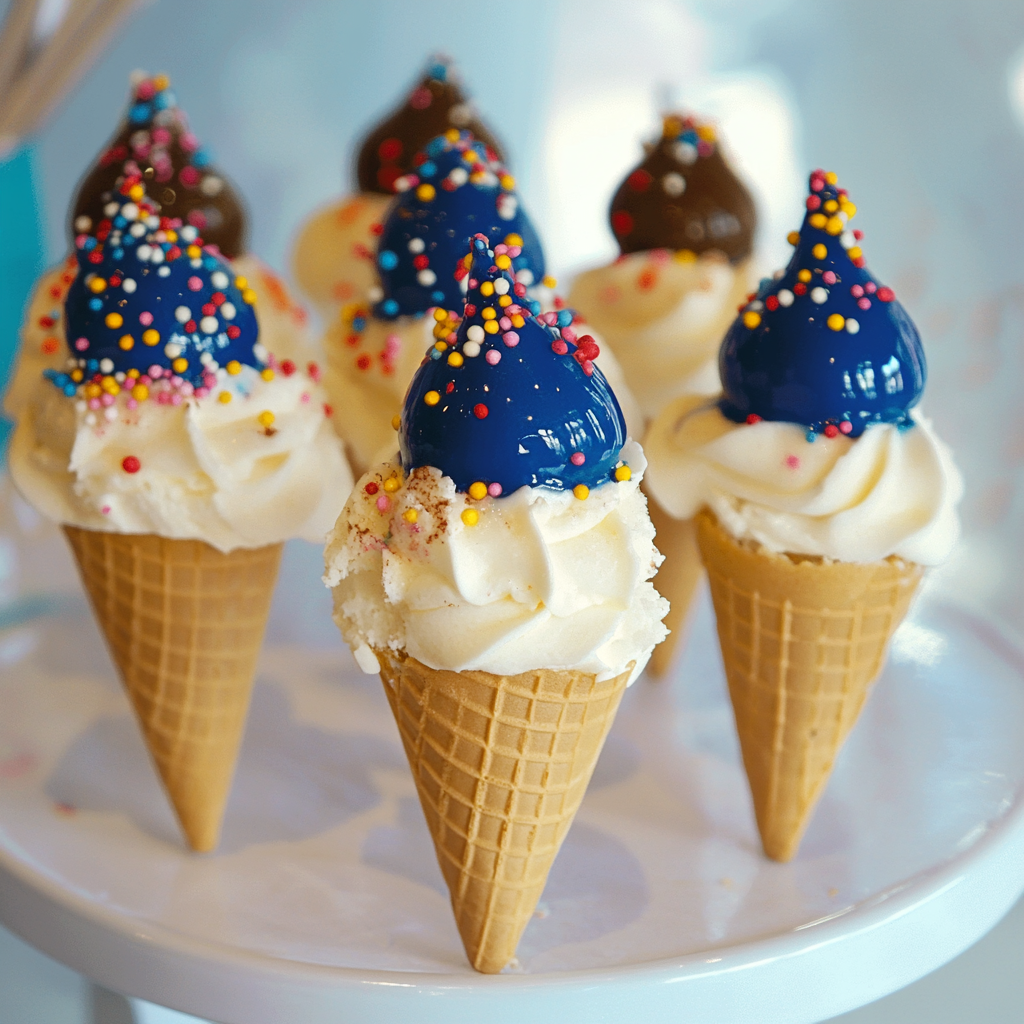 Ice Cream Cone Cake Pops: A Delightful Summer Treat