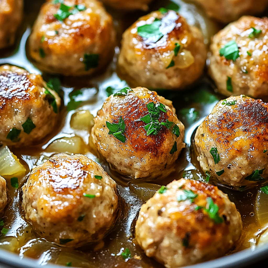 Chicken Piccata Meatballs Recipe