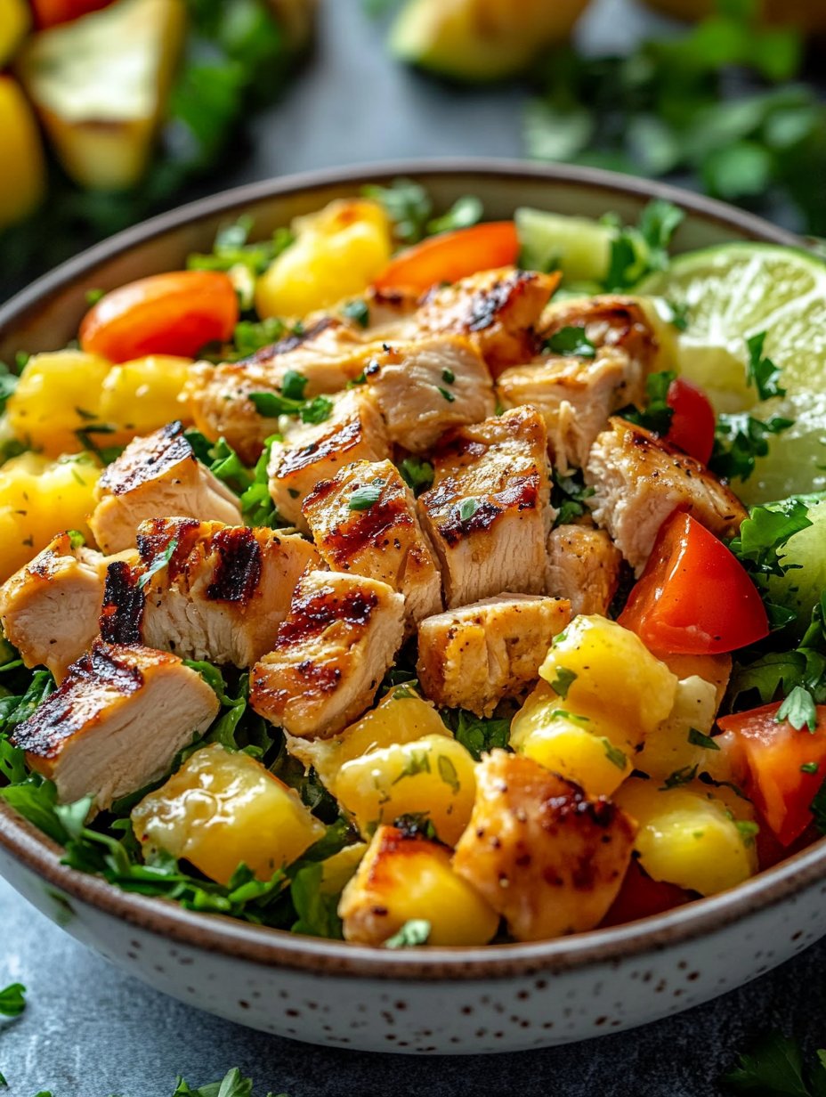 Hawaiian Chicken Salad