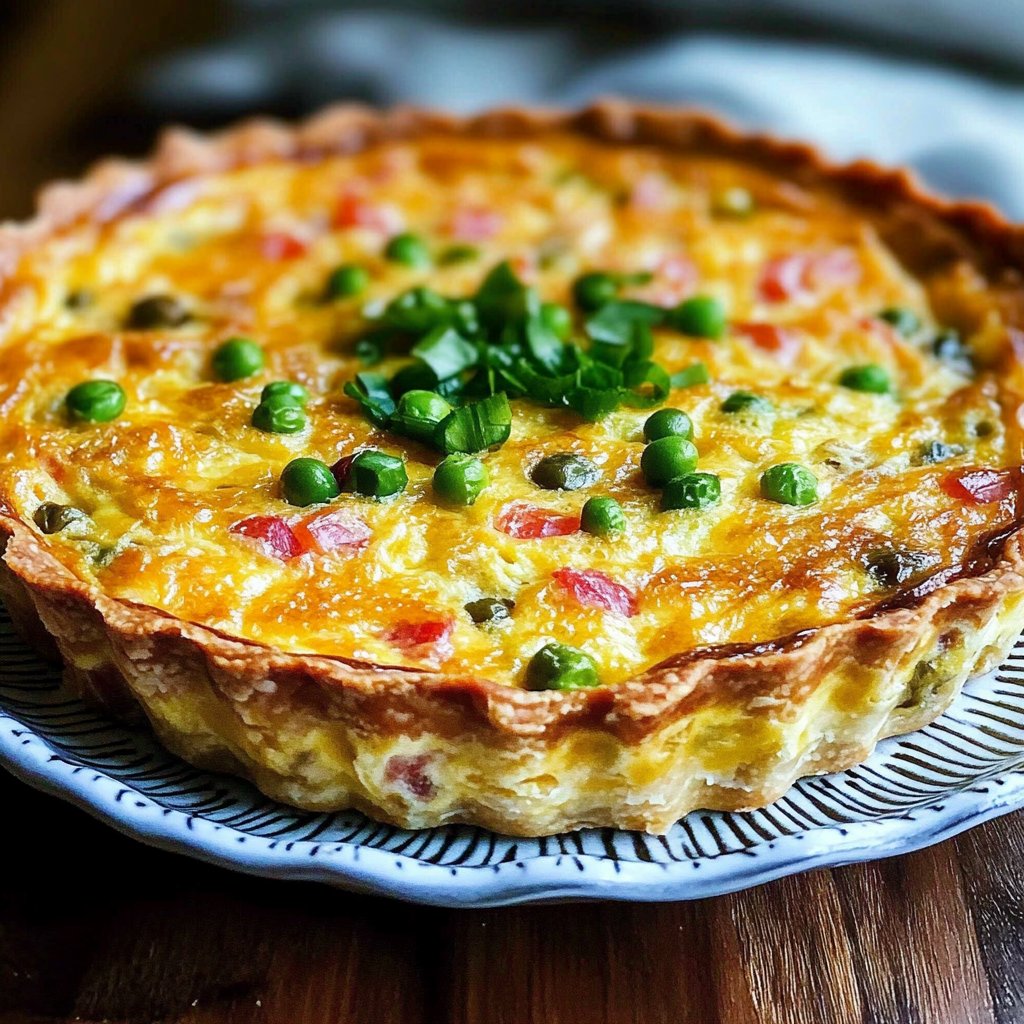 Western Omelet Quiche
