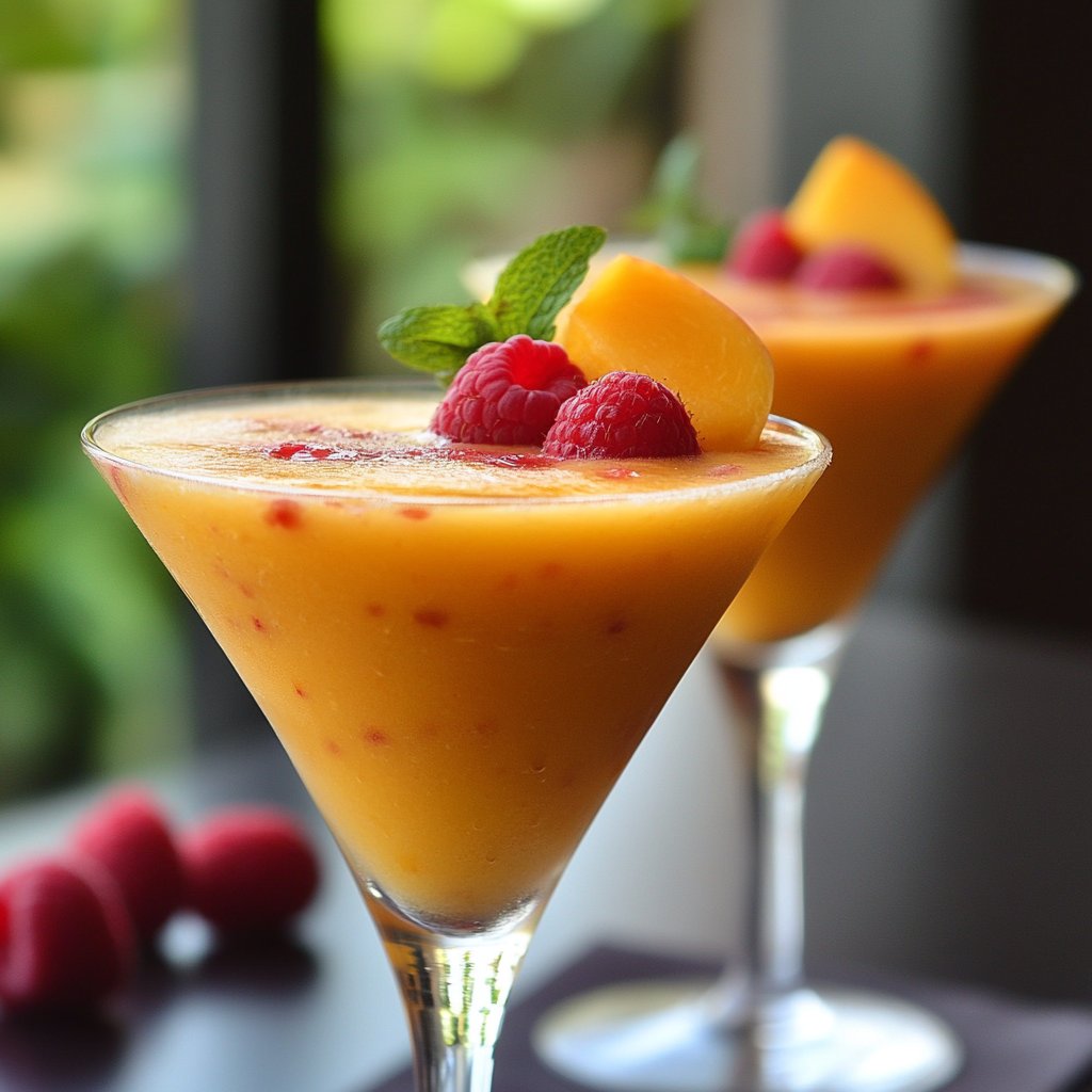 Frozen Raspberry Mango Summer Daiquiri