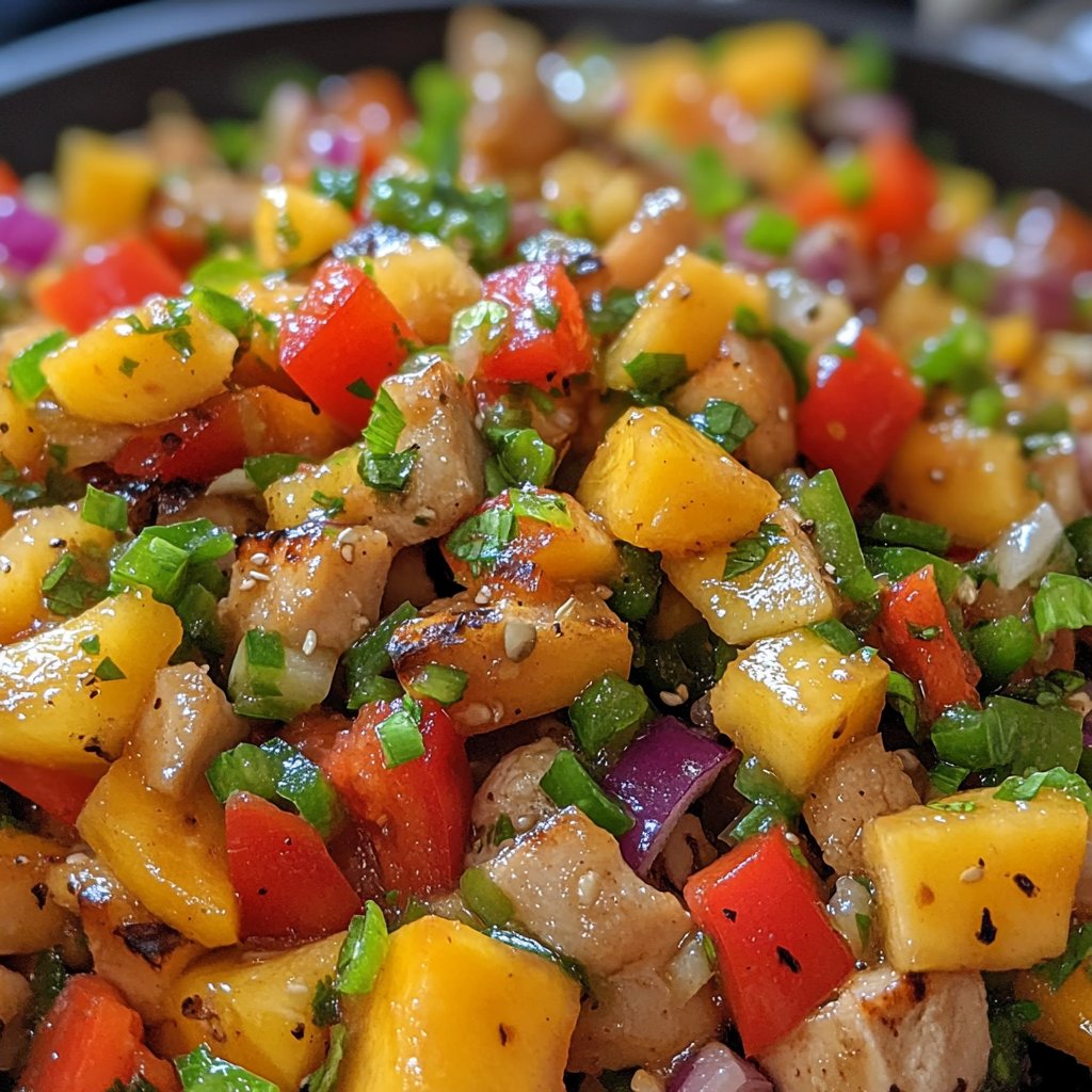 Bright & Fresh Mango Salsa for Hot Days