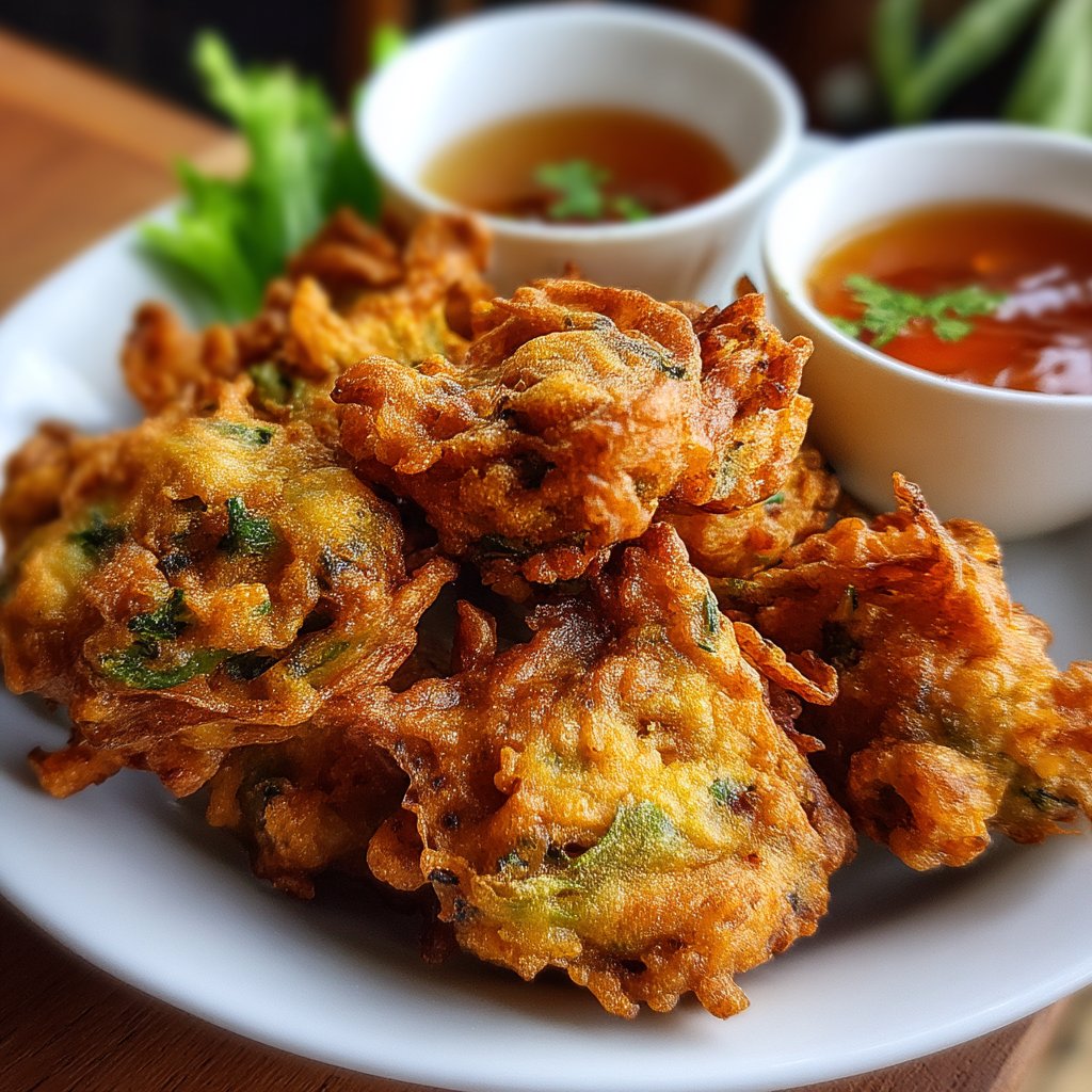 Crispy Vegetable Pakoras