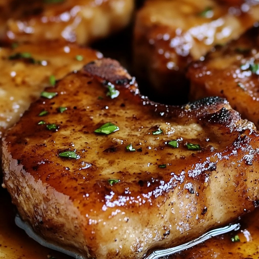 Brown Sugar Baked Pork Chops