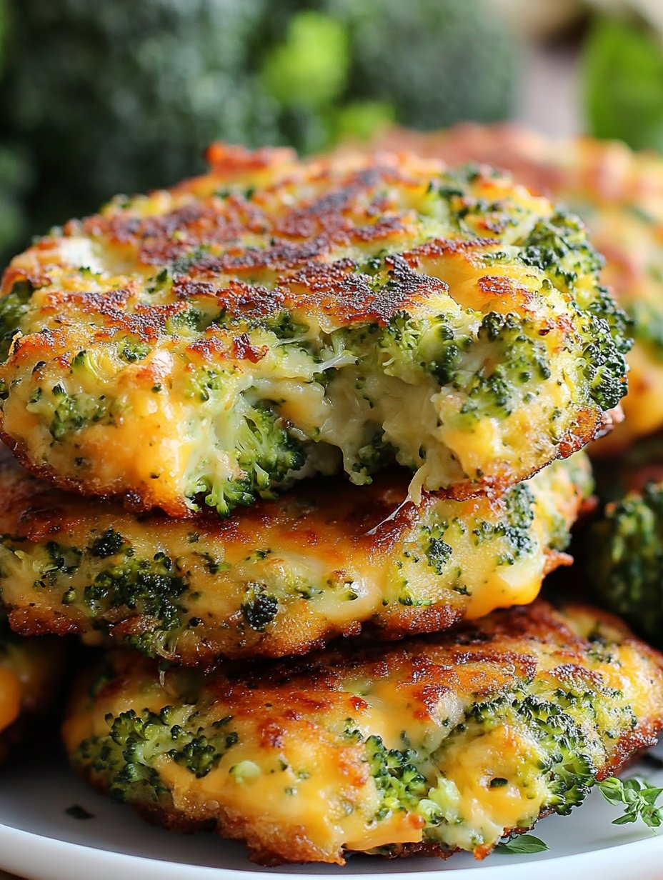 Broccoli Cheese Patties