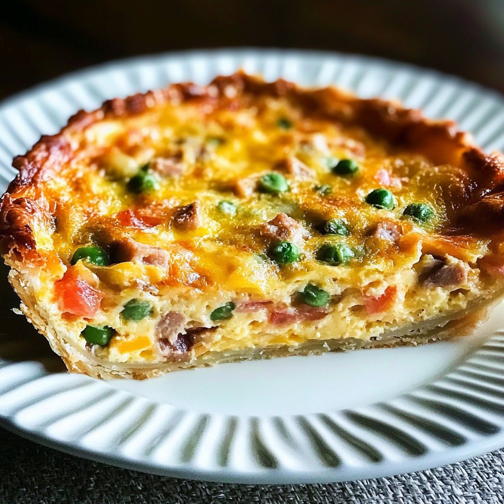 Western Omelet Quiche