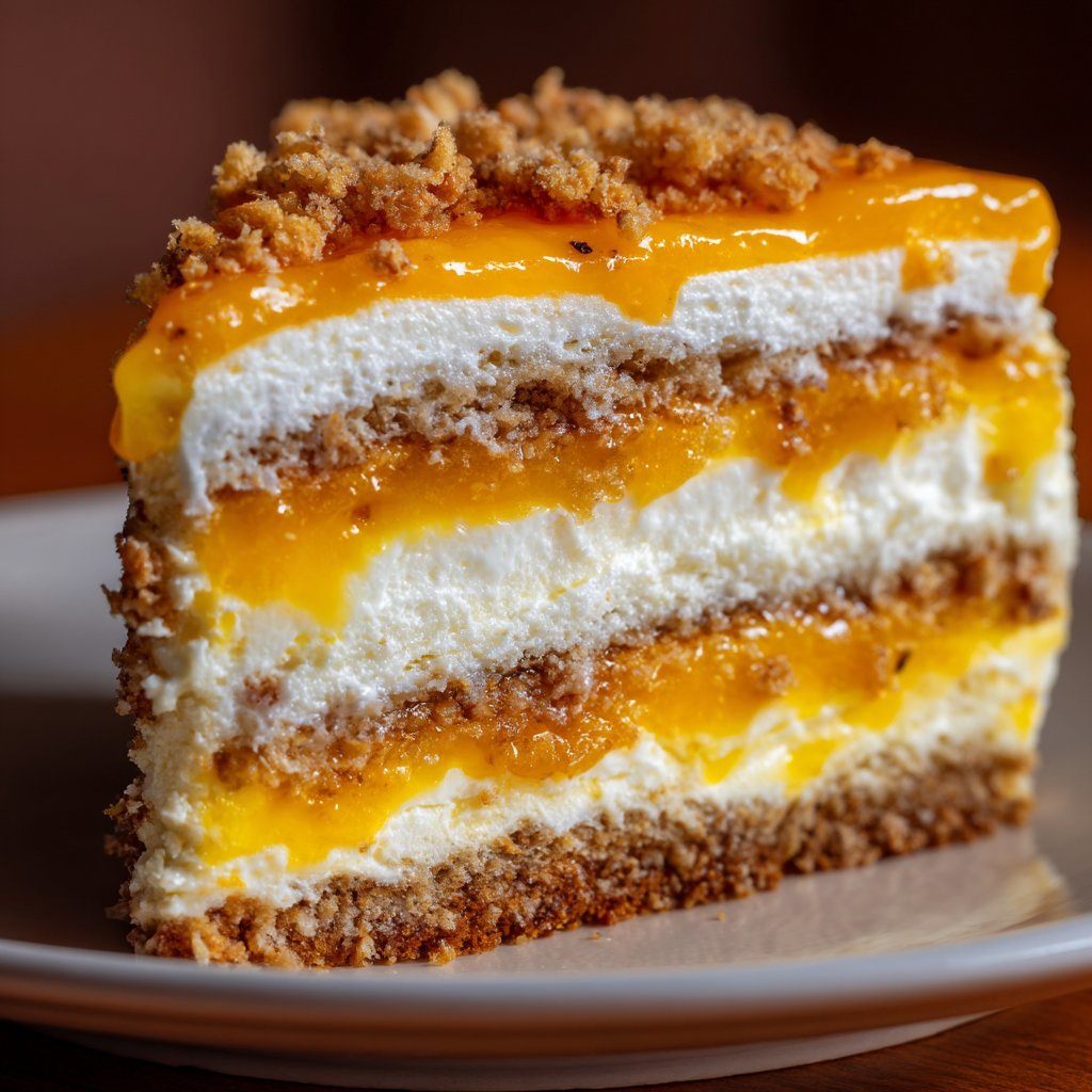 No-Bake Creamy Mango Dessert Delight