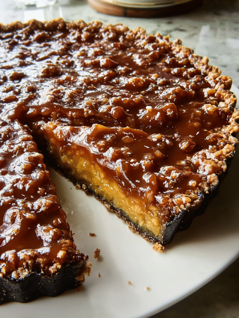 Caramel Crunch Tart