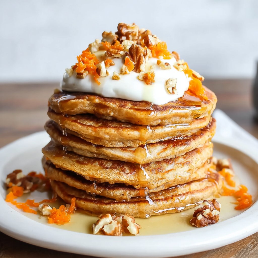 Carrot Cake Pancakes