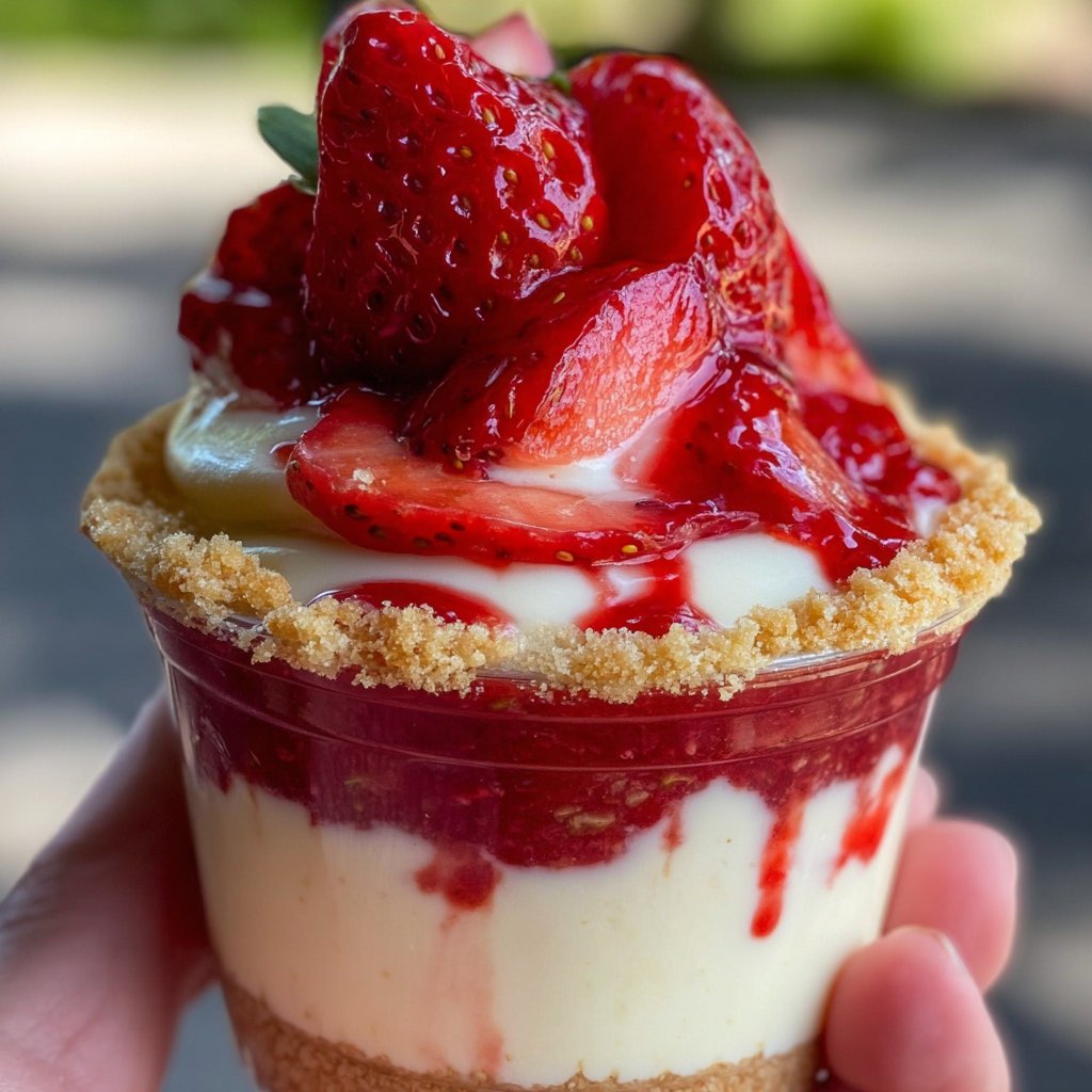 Strawberry Cheesecake Cup Recipe