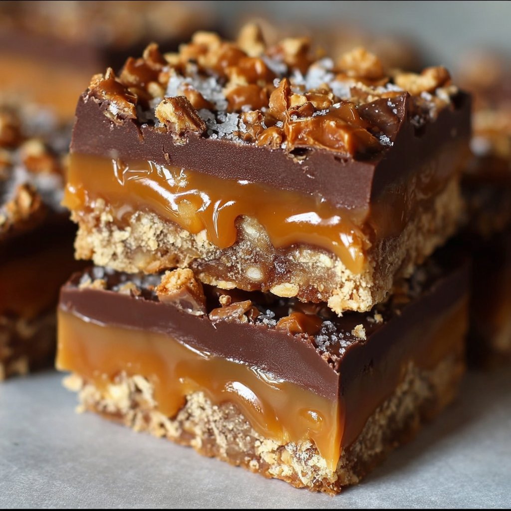Butterfinger Caramel Crunch Bars
