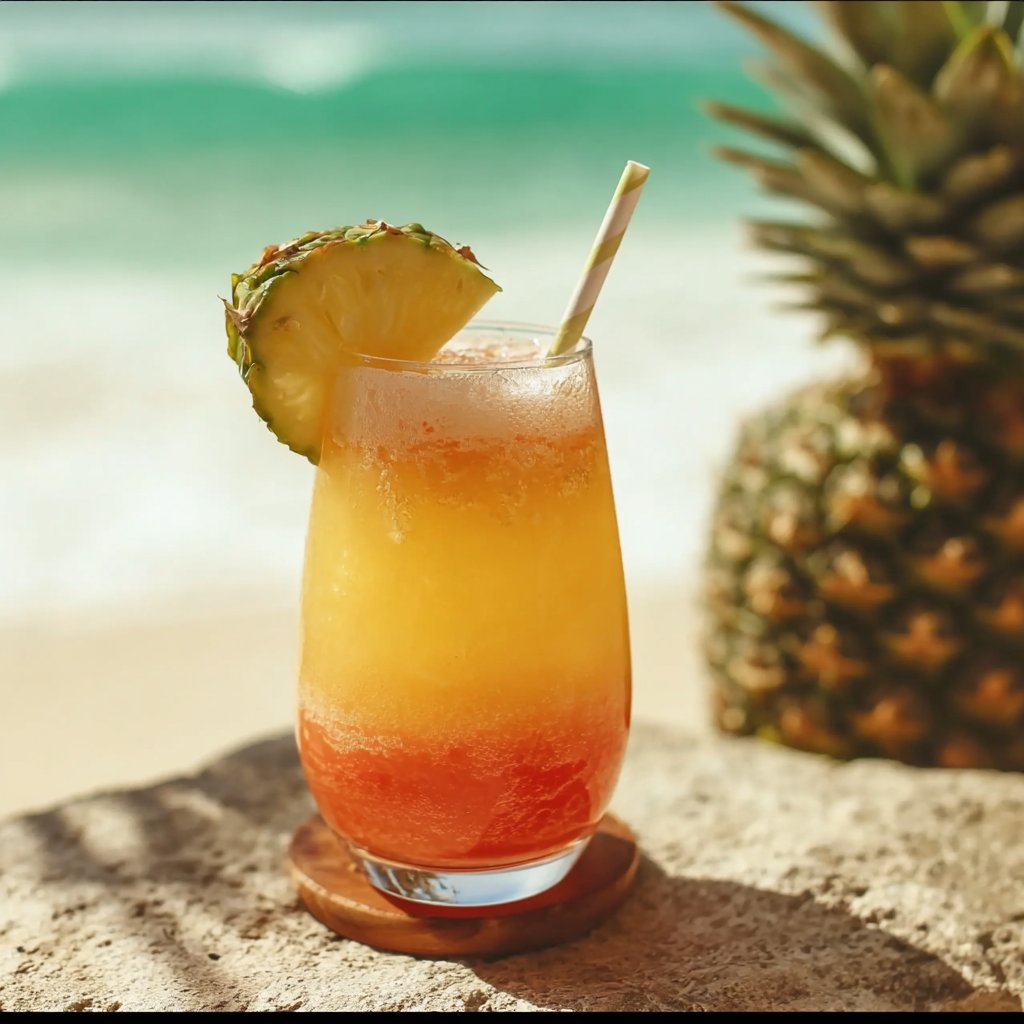 Bahama Mama Tropical Drink