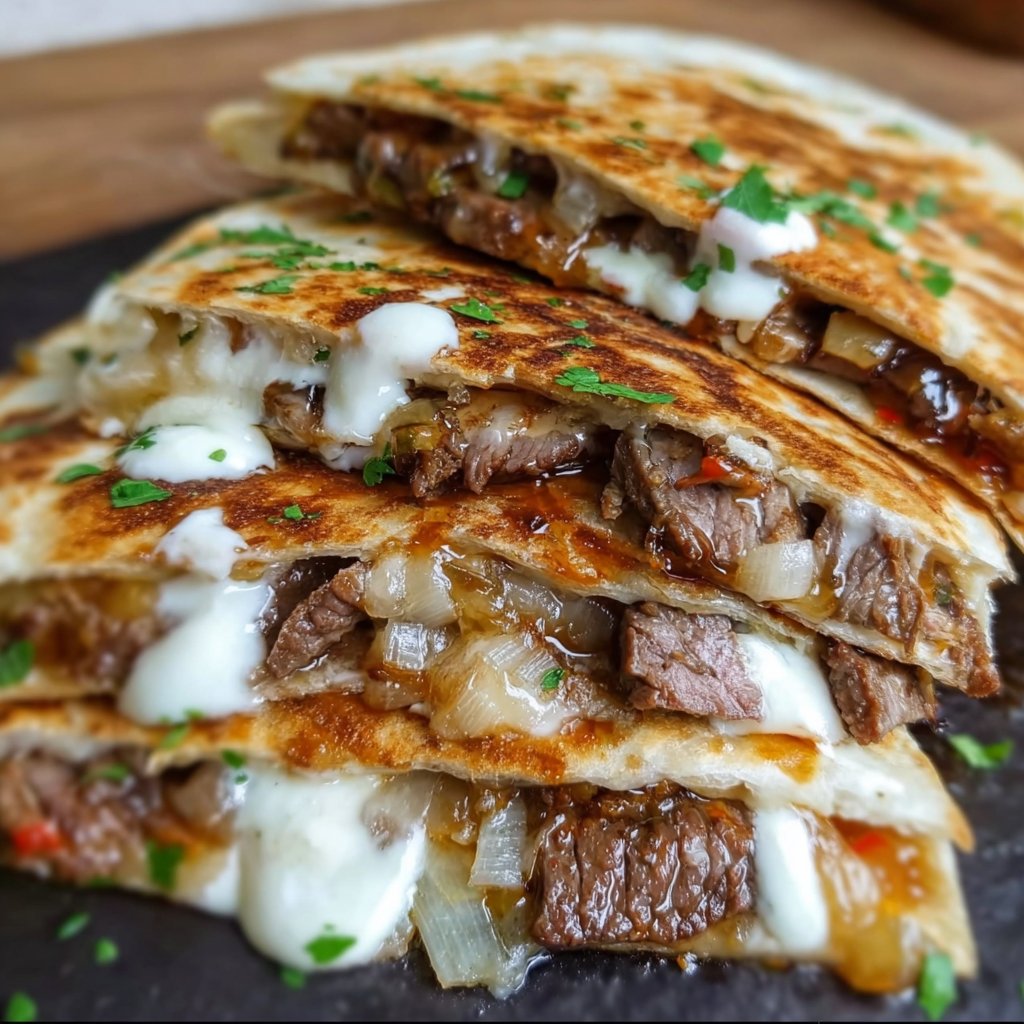 Steak & Cheese Quesadillas