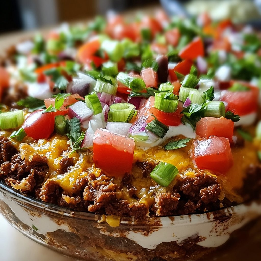Seven-Layer Taco Dip
