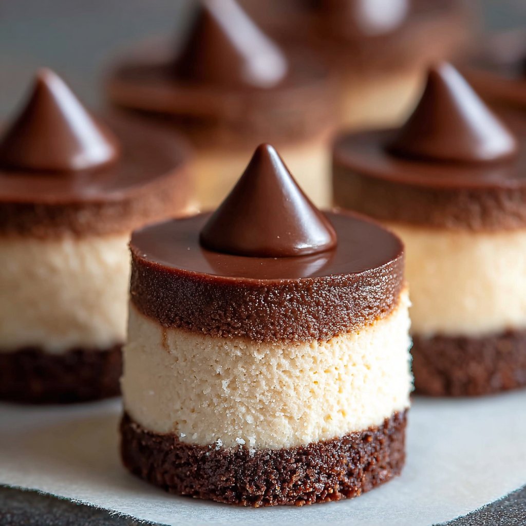 MINI CHOCOLATE CHEESECAKE BITES