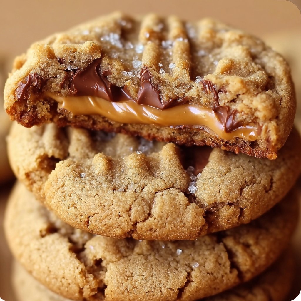 Triple Reese’s Peanut Butter Cookies