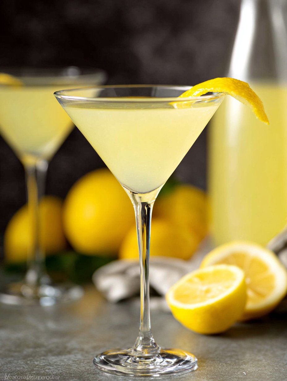 Limoncello Martini