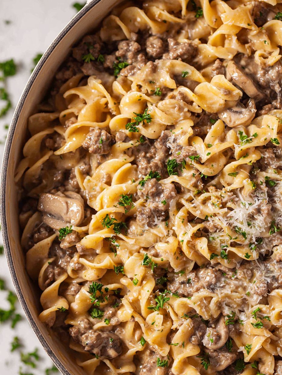 The Best Hamburger Stroganoff Recipe