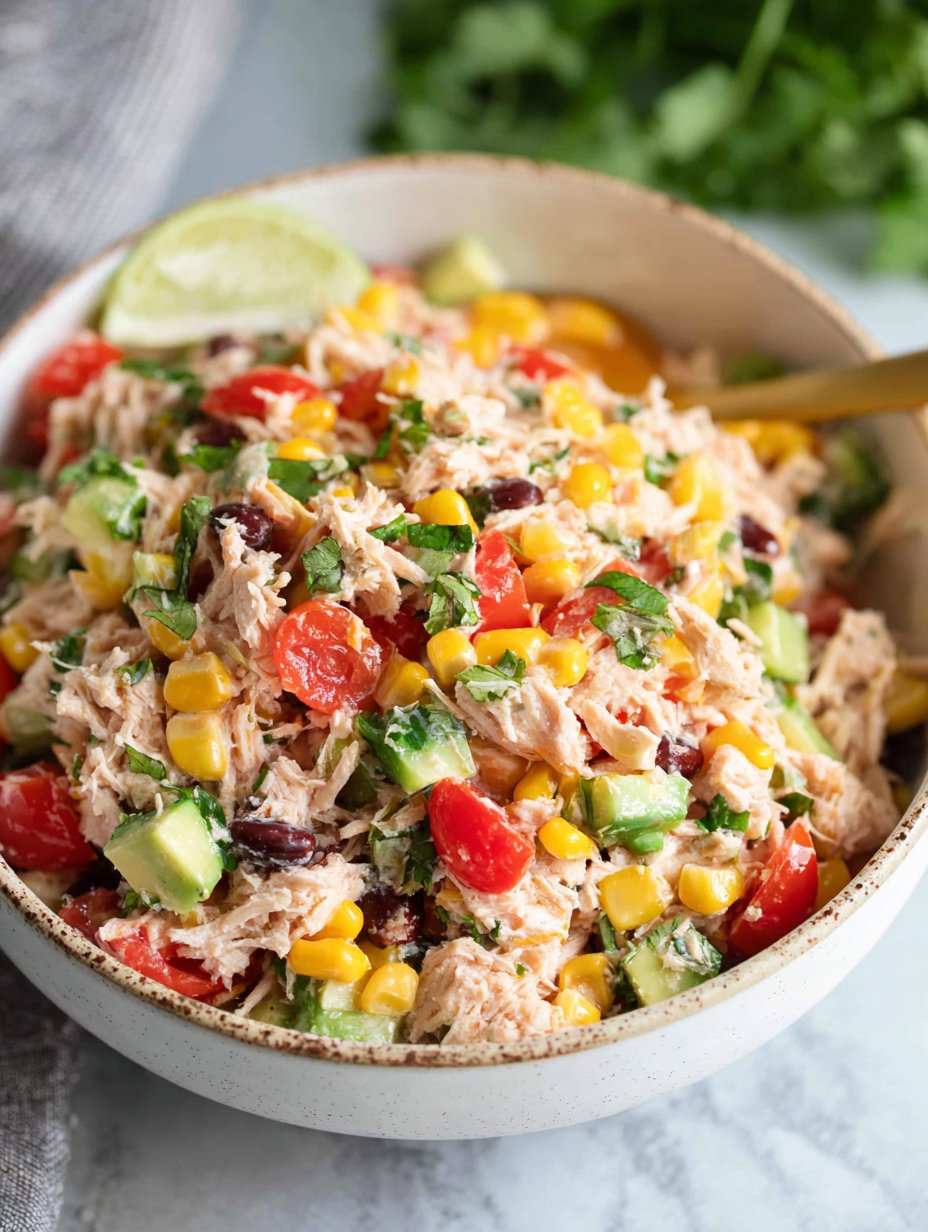 Mexican Tuna Salad (Easy and Healthy)