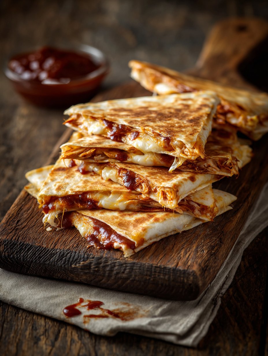 BBQ Chicken Quesadillas
