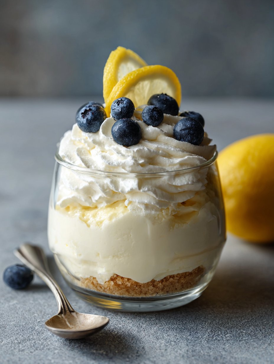 Keto Lemon Cheesecake Protein Fluff
