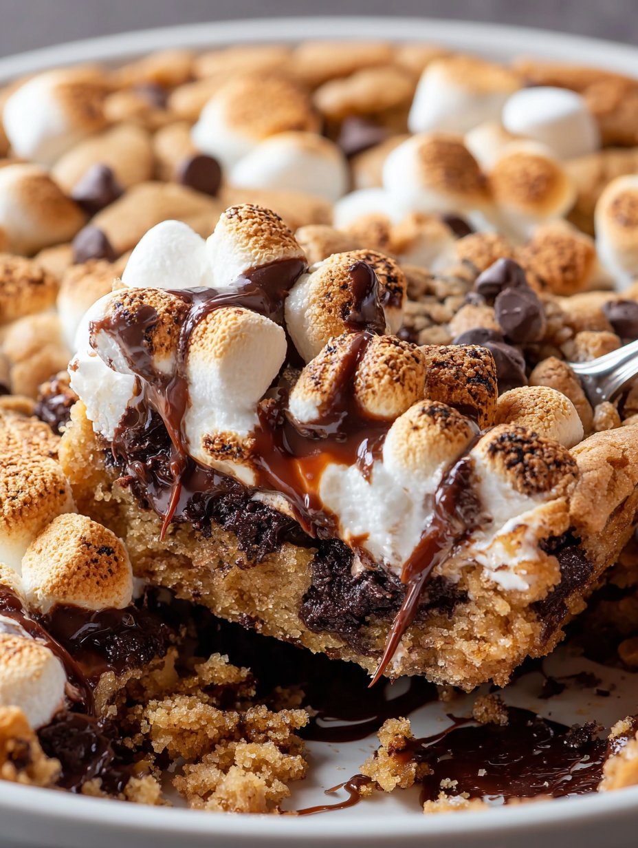 S'mores Skillet Cookie