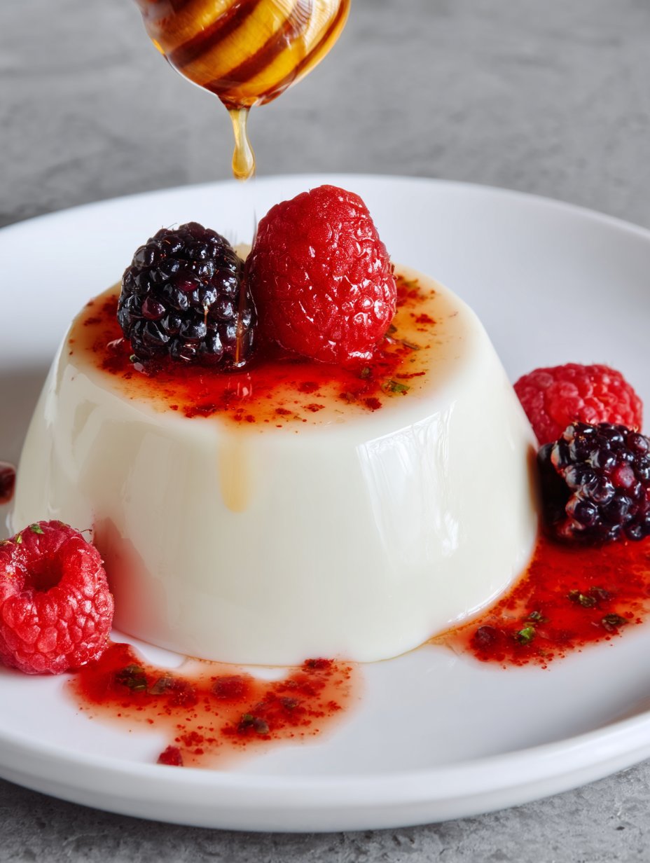 Greek Yogurt Panna Cotta