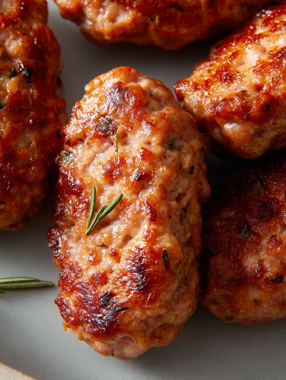 Air Fryer Turkey Breakfast Sausage