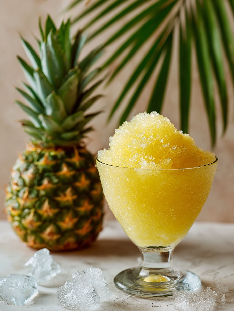 Pineapple Granita