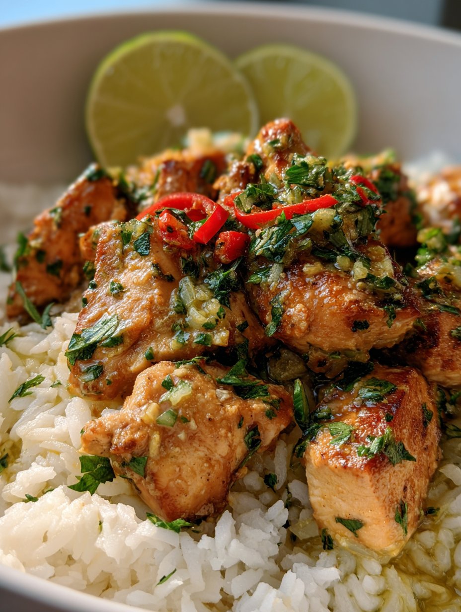 COCONUT LIME CHICKEN