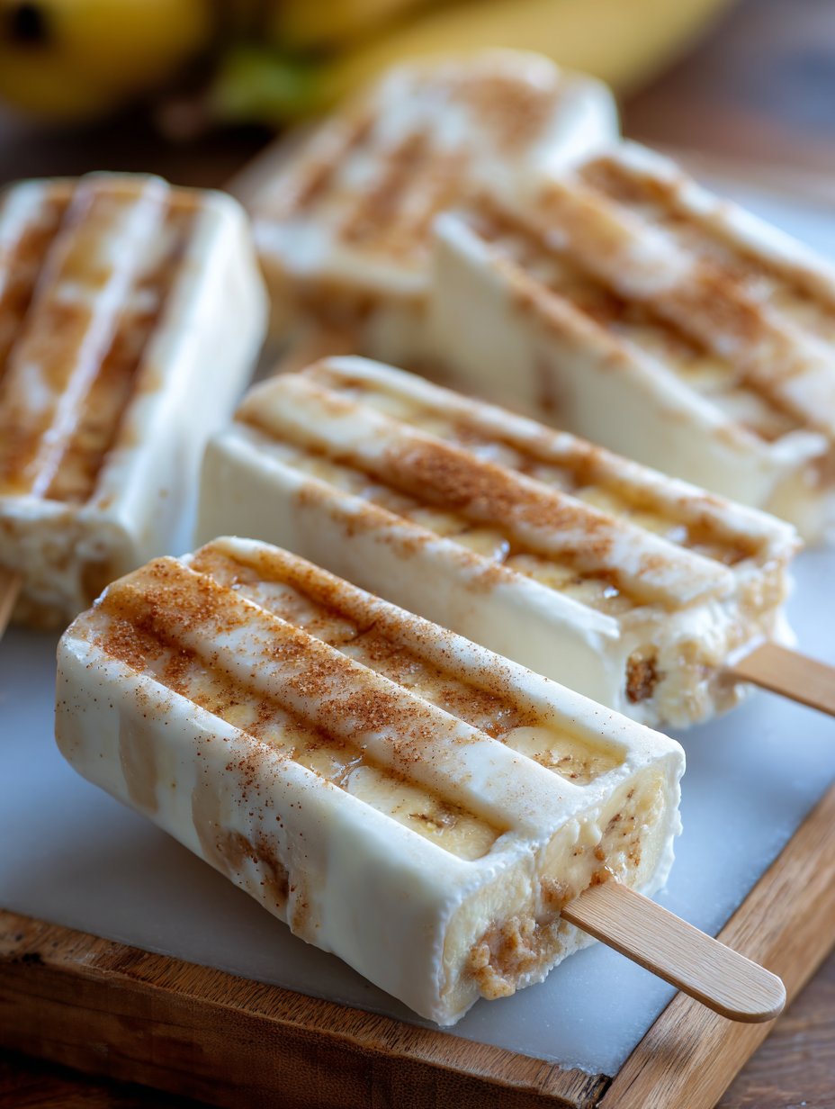 Banana Pudding Pops