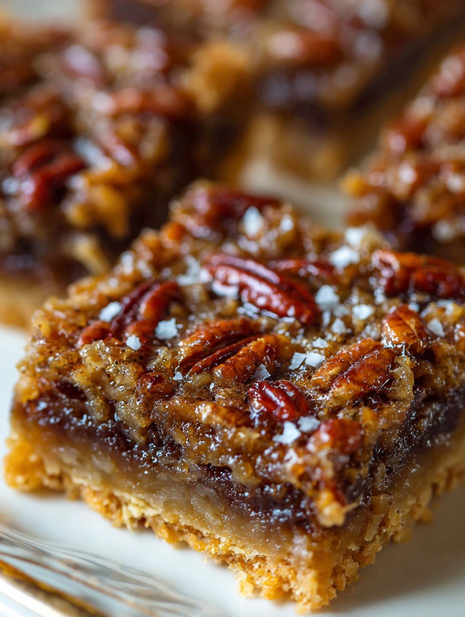 German Chocolate Pecan Pie Bars