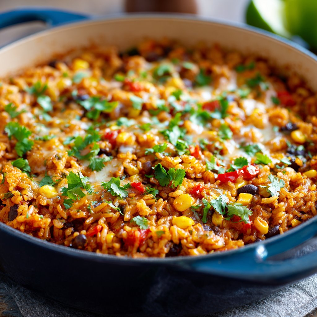 One-Pot Mexican Rice Casserole