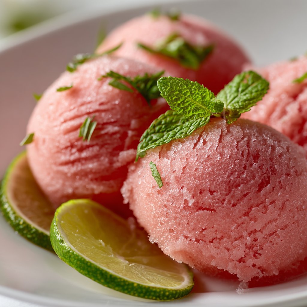 Easy Watermelon Sorbet