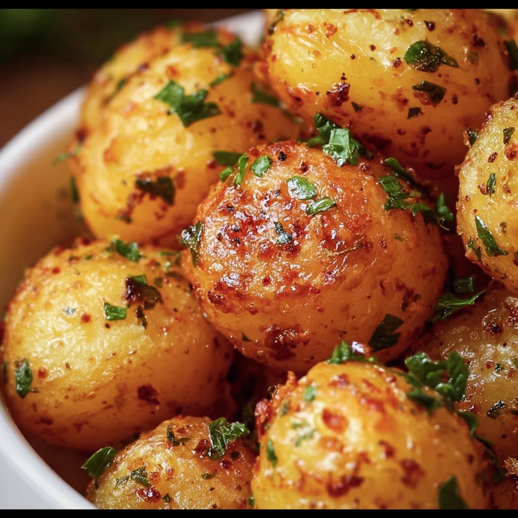 Garlic Potato Pops