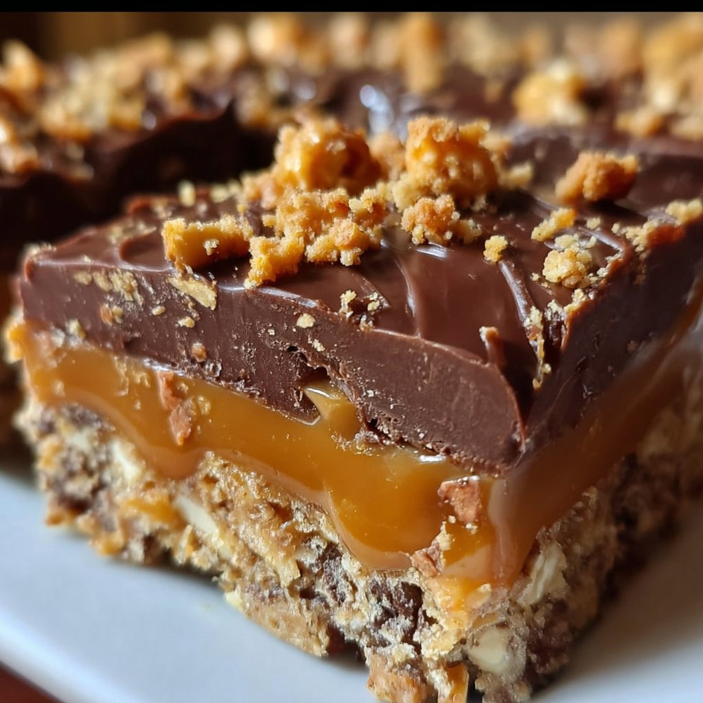 Butterfinger Caramel Crunch Bars