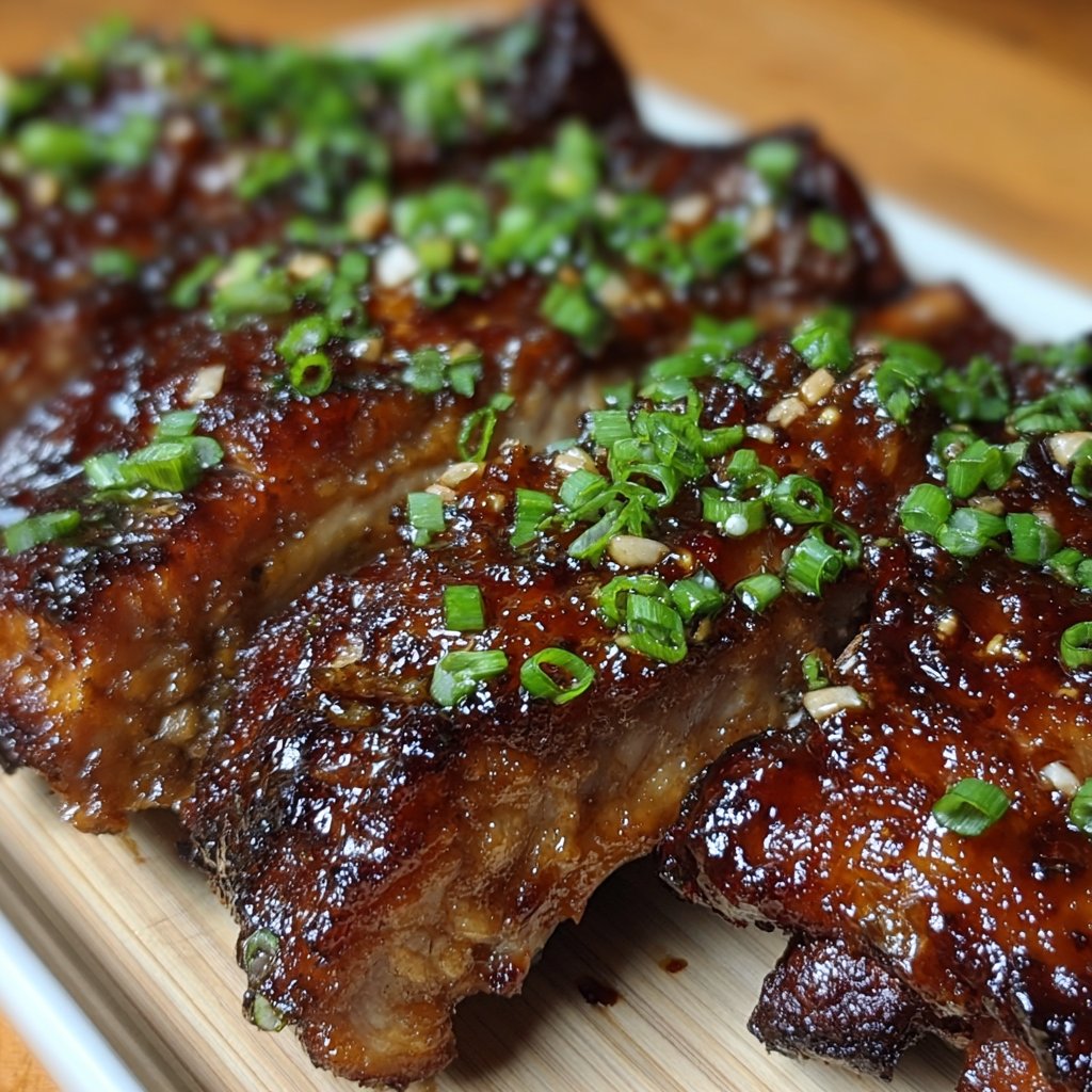 Honey Garlic Ribs