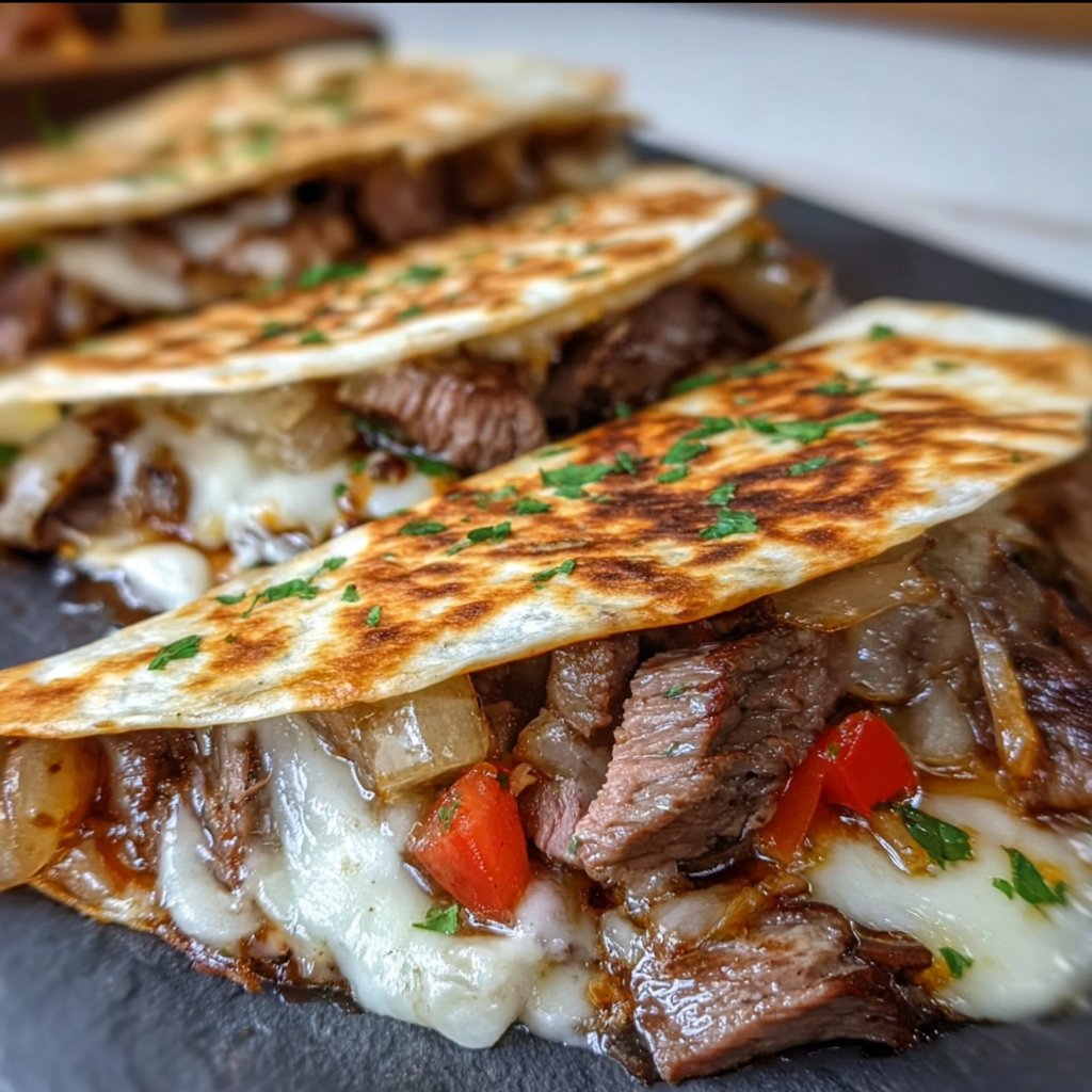 Steak & Cheese Quesadillas