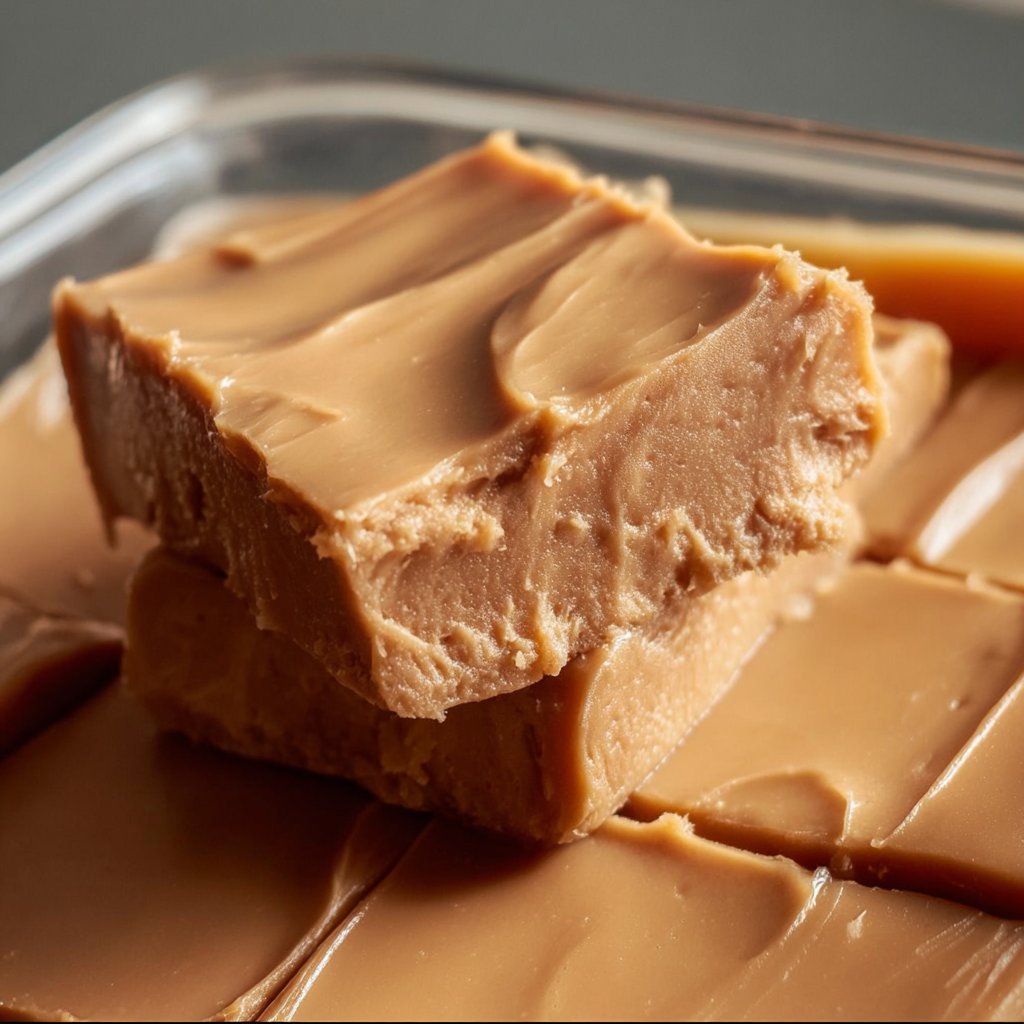 4-Ingredient Peanut Butter Fudge