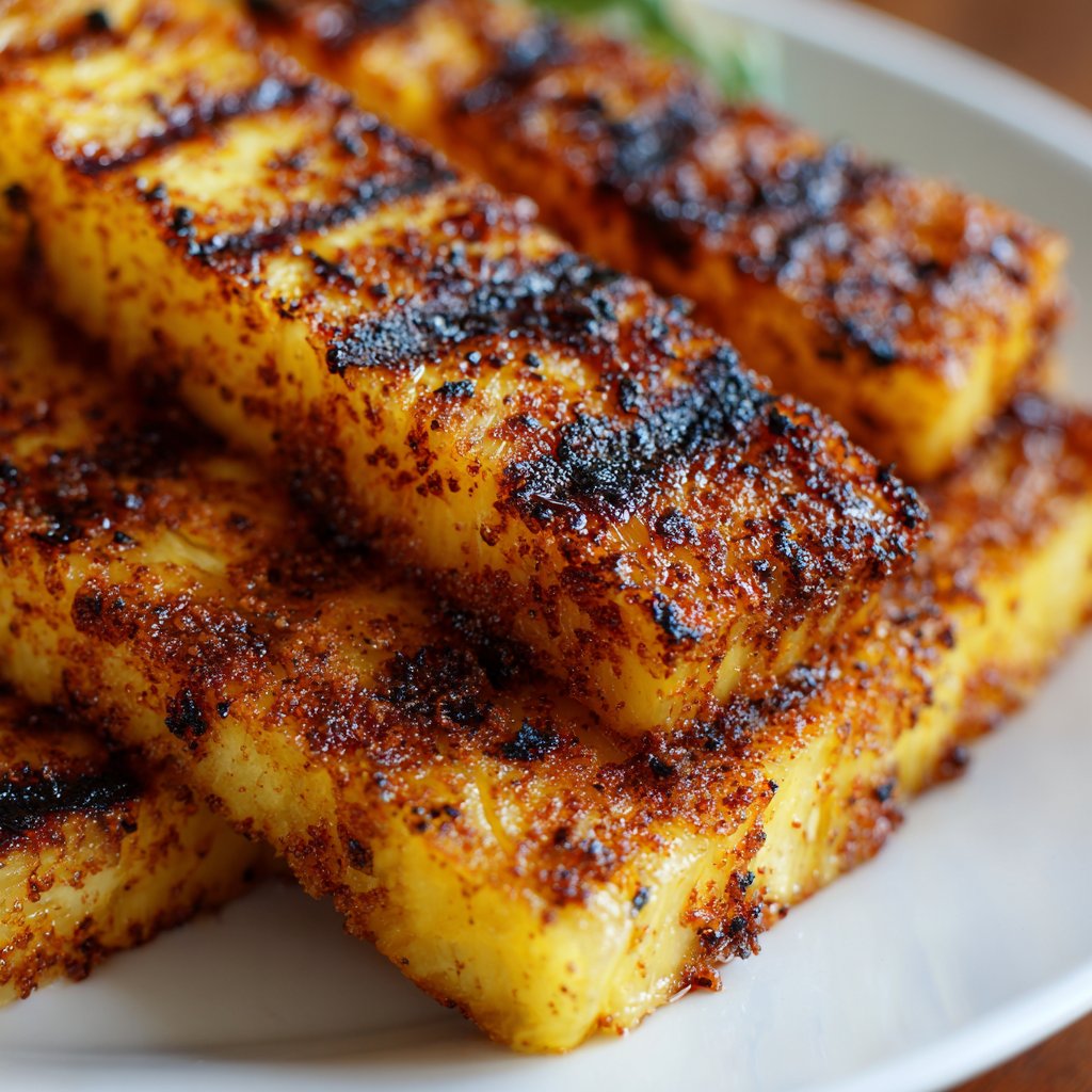 Grilled Pineapple with Cinnamon Sugar