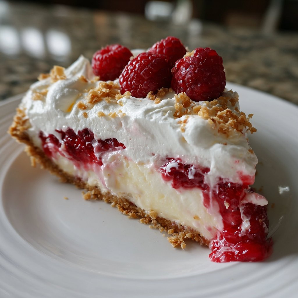 Raspberry Lemonade Pie