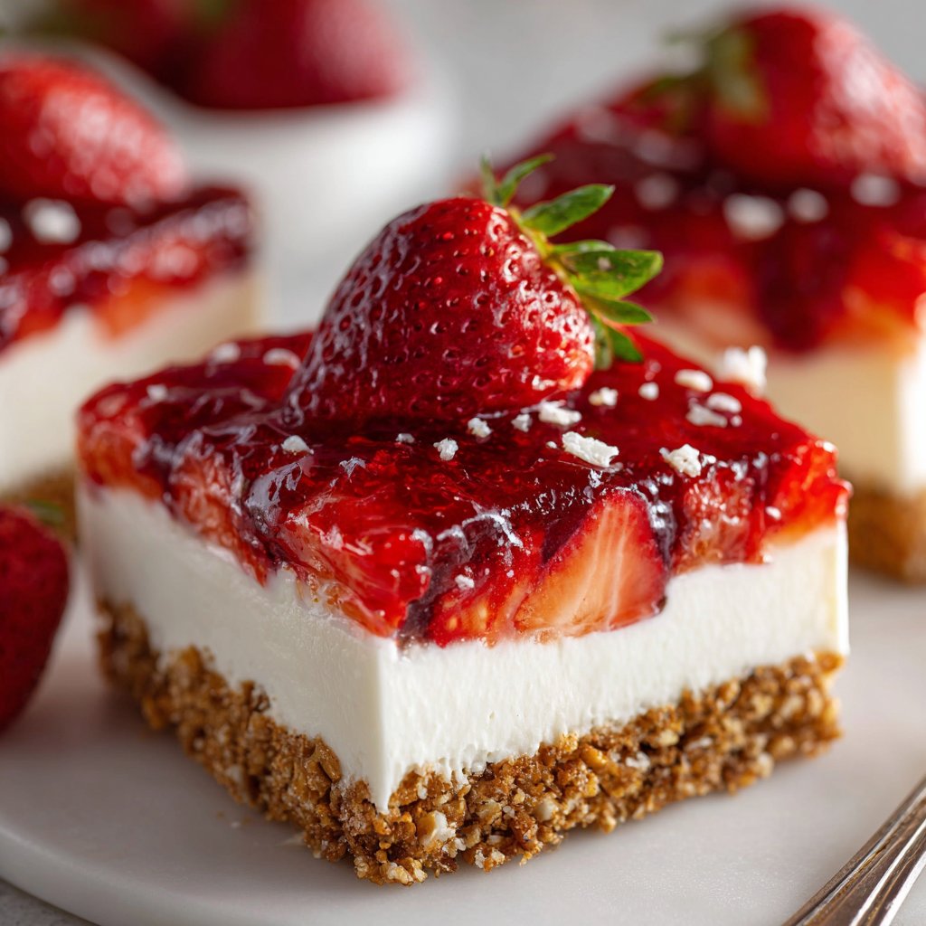 Strawberry Pretzel Salad Dessert